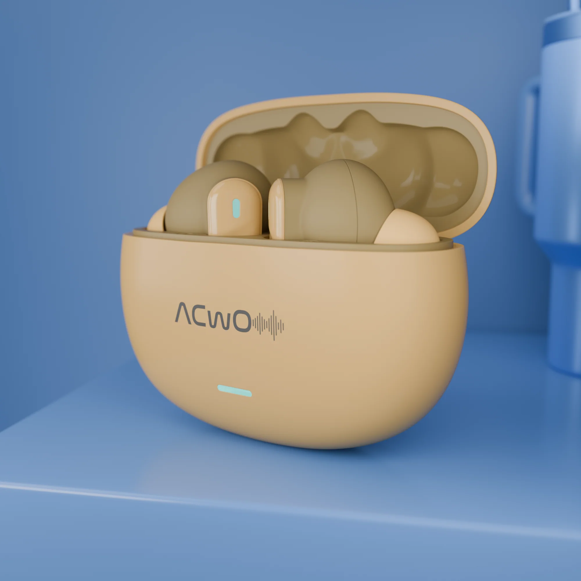 DwOTS 727 -  Bisque Beige Earbuds - Image 9