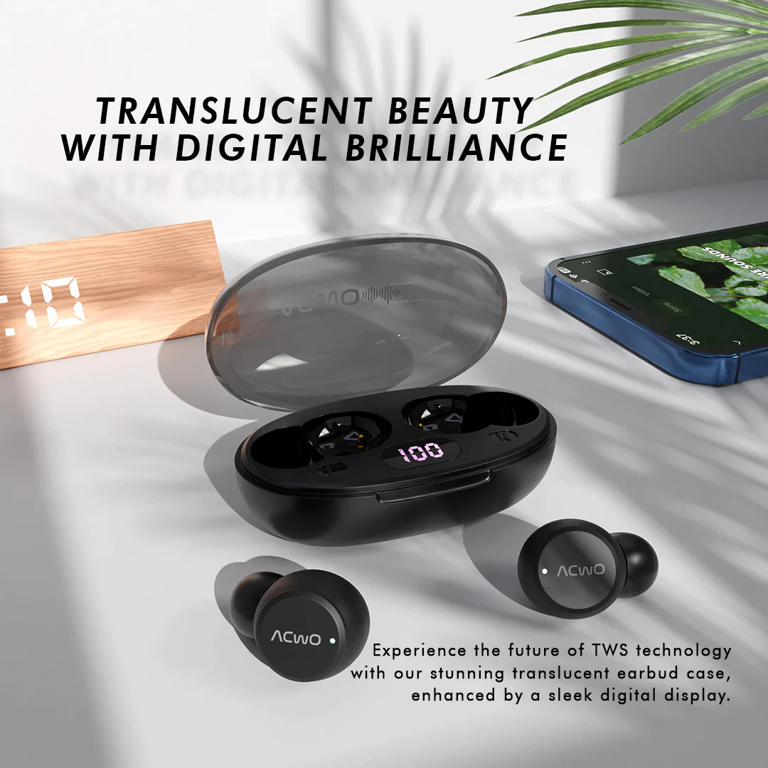DwOTS Trans [Black] Earbuds - Image 4